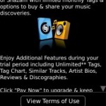 Shazam per palmari BlackBerry RIM Storm e’ finalmente disponibile