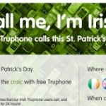 Truphone: chiamate gratuite per San Patrizio!