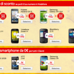 Vodafone, tanti telefonini in offerta